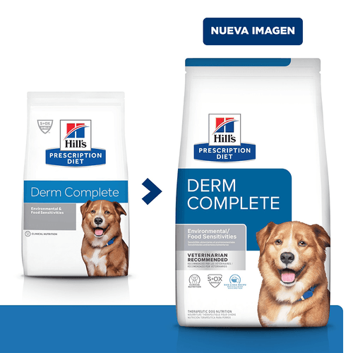 Comida Para Perro Hills Prescription Diet Derm Complete Huevo