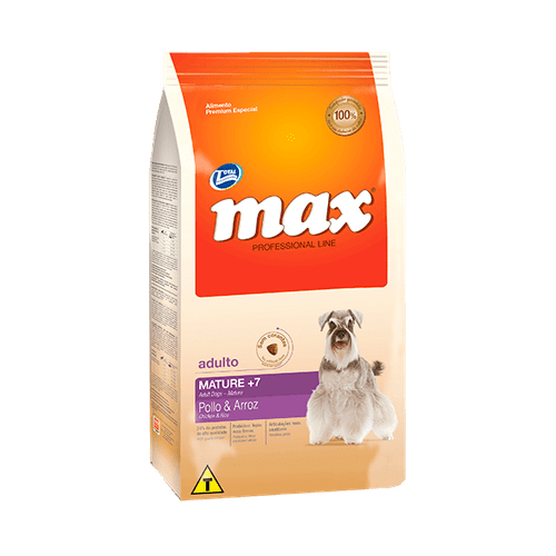 Comida Para Perro Max Mature Pollo Y Arroz