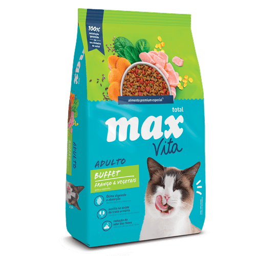 Comida para gato Max Vita Buffet Pollo Y Vegetales