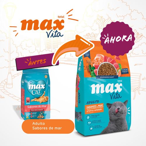 Comida Para Gato Max Vita Adulto Sabores de mar