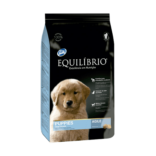 Comida Para Perro Equilibrio Cachorro Razas Grandes