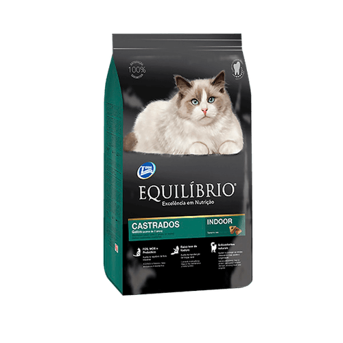 Comida Para Gato Equilibrio Adulto Castrado +7