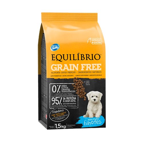 Comida Para Perro Equilibrio Grain Free Cachorro Mini
