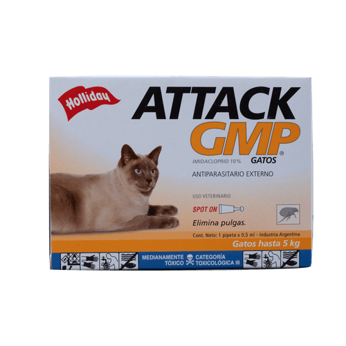 Antiparasitario Externo Para Gatos Attack Gmp