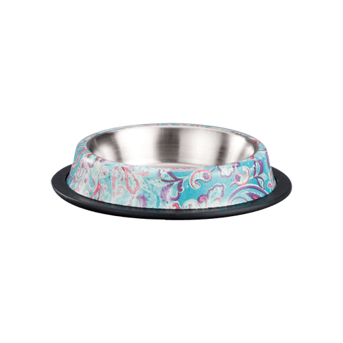 Comedero Belly Artistico Pet Love Para Perro Orejas Largas Azul
