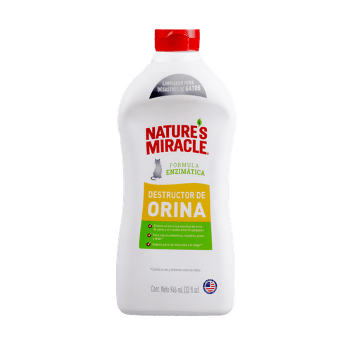 Espuma Destructora De Orina Gato Nature Miracle
