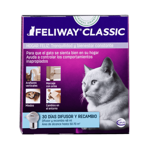 Difusor Feliway + Recarga Para Gatos