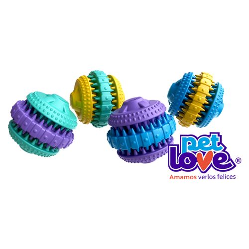 Juguete Para Perro Pet Love Pelota Con Púas