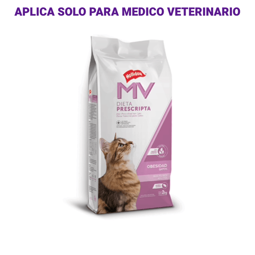 Comida Medicada Para Gato Holliday  Obesidad