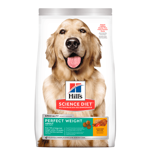Comida Para Perro Hills Adulto Peso Perfecto Pollo