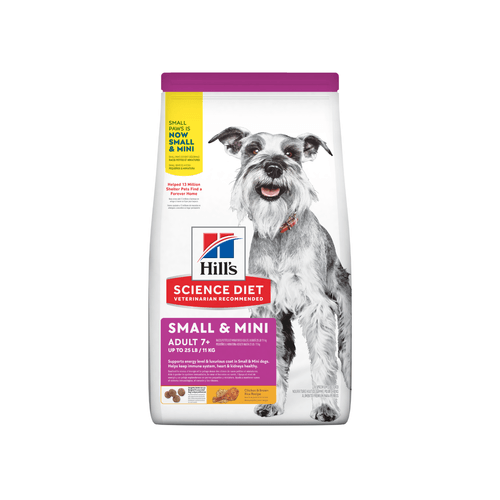 Comida Para Perro Hills SP 7+ Razas Mini Pollo