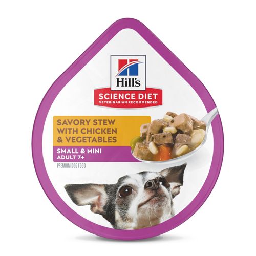 Comida Húmeda en tray para perros senior  Adult 7+ Small & Mini