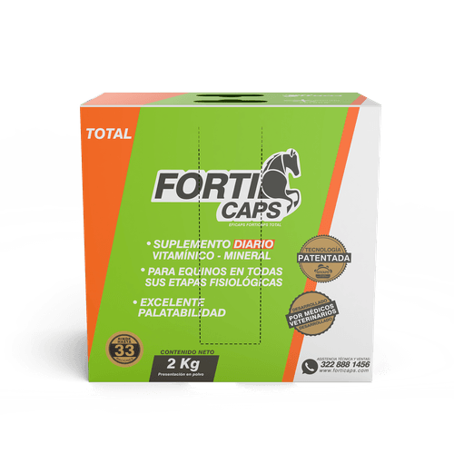 Suplemento para caballo Forticaps Total
