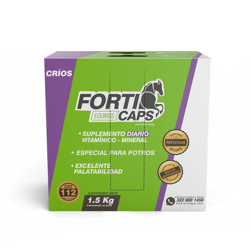 Suplemento para caballo Forticaps Crios